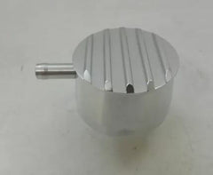 Racing Power Company R6108POL Round finned breather cap w/pcv- pol alum