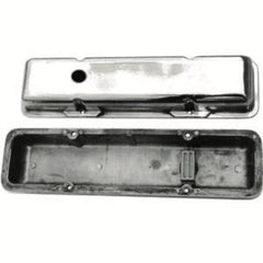 Racing Power Company R6131-2 Pol alum sbc valve cover - plain pr