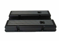 Racing Power Company R6131BK Sb chevy short v/c ball milled -black finished