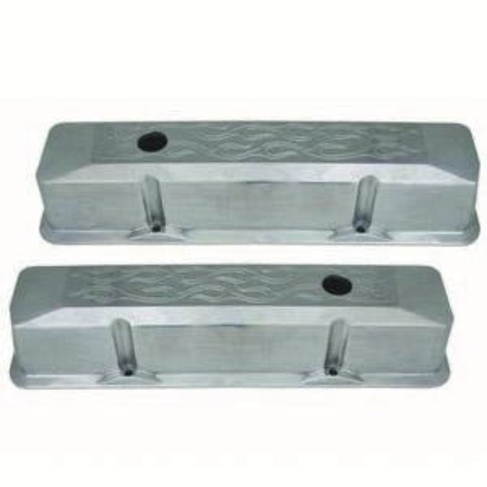 Racing Power Company R6156 Pol alum sbc recessed v/c-flame pr
