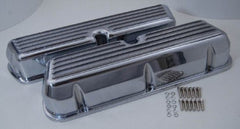 Racing Power Company R6174 Sb ford aluminum valve covers - tall finned