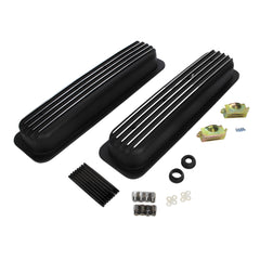 Racing Power Company R6195BK Black valve cover short aluminum center bolt