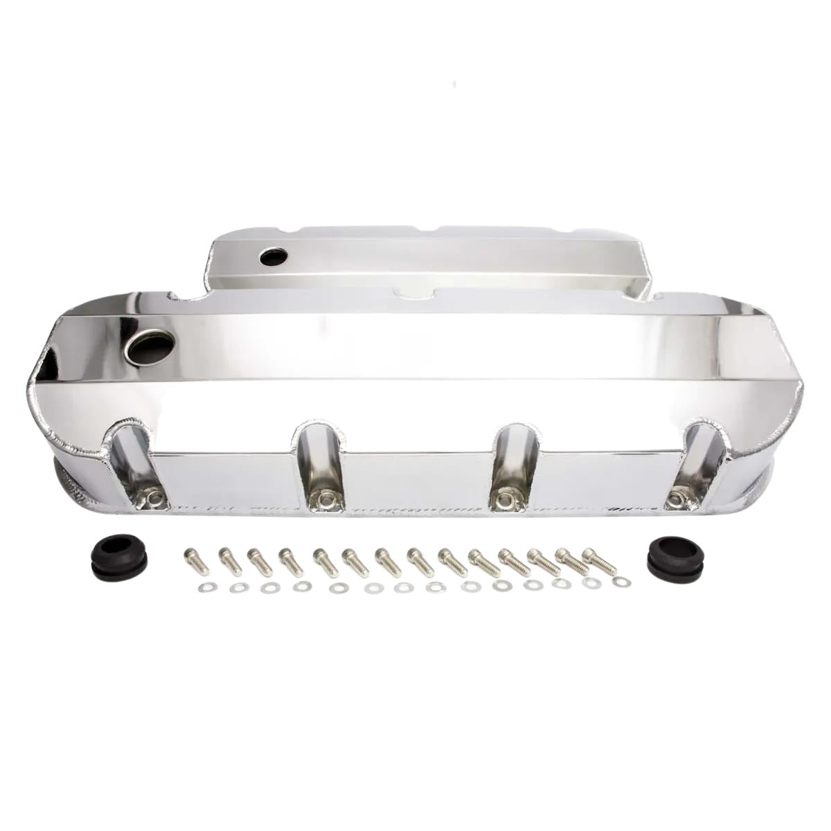 Racing Power Company R6248C Alum fab bb chevy tall v/c-w/hole smooth chro