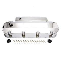 Racing Power Company R6248C Alum fab bb chevy tall v/c-w/hole smooth chro