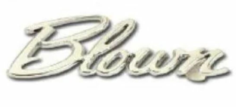 Racing Power Company R6276 inchBLOWN inch TRIM EMBLEM