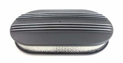 Racing Power Company R6310BK Alum 15x2 finned a/c set black