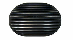 Racing Power Company R6312TBK (12 inch) aluminum oval air cleaner inchtop inch-(only)