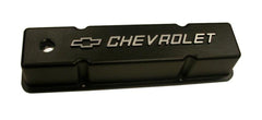 Racing Power Company R6336 Aluminum sb inchchevrolet inch logo valve covers -black