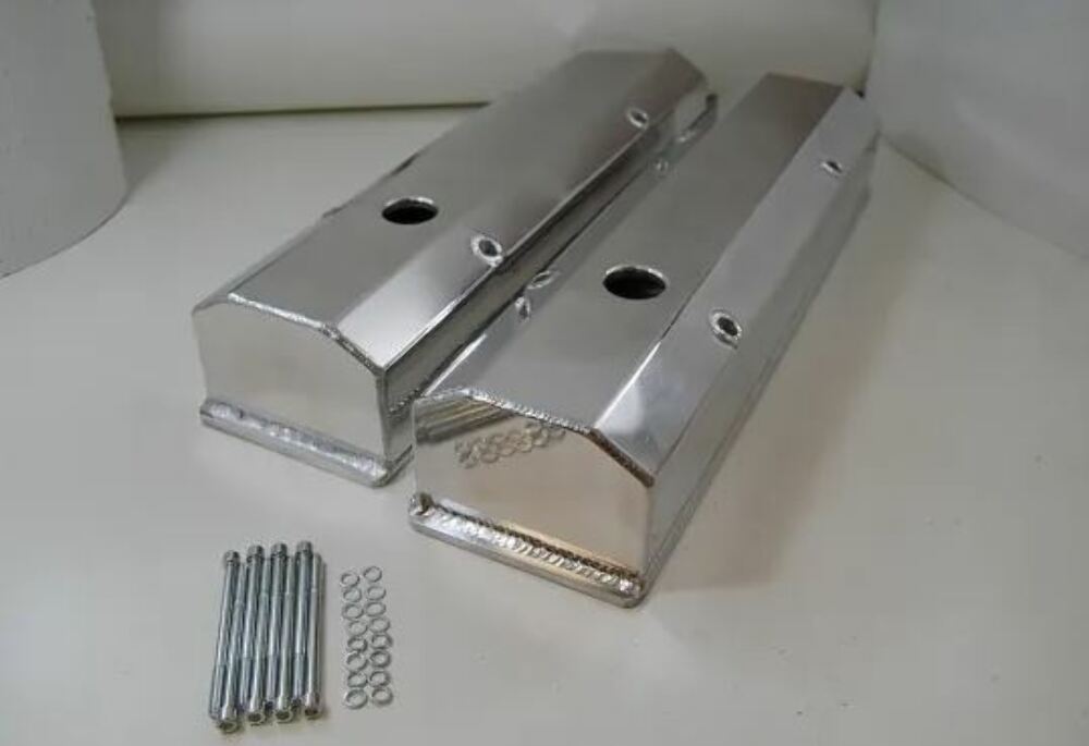 Racing Power Company R6351C Chevy sb fab flat top v/c long bolt 58-86