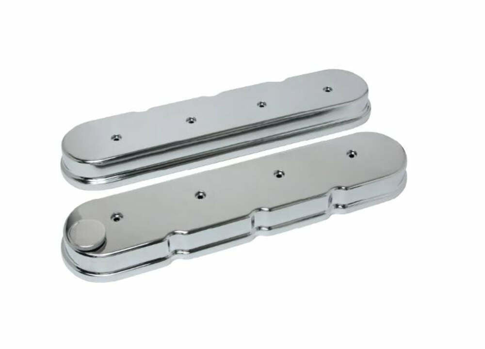 Racing Power Company R6369C Alum valve cover ls1 chrome