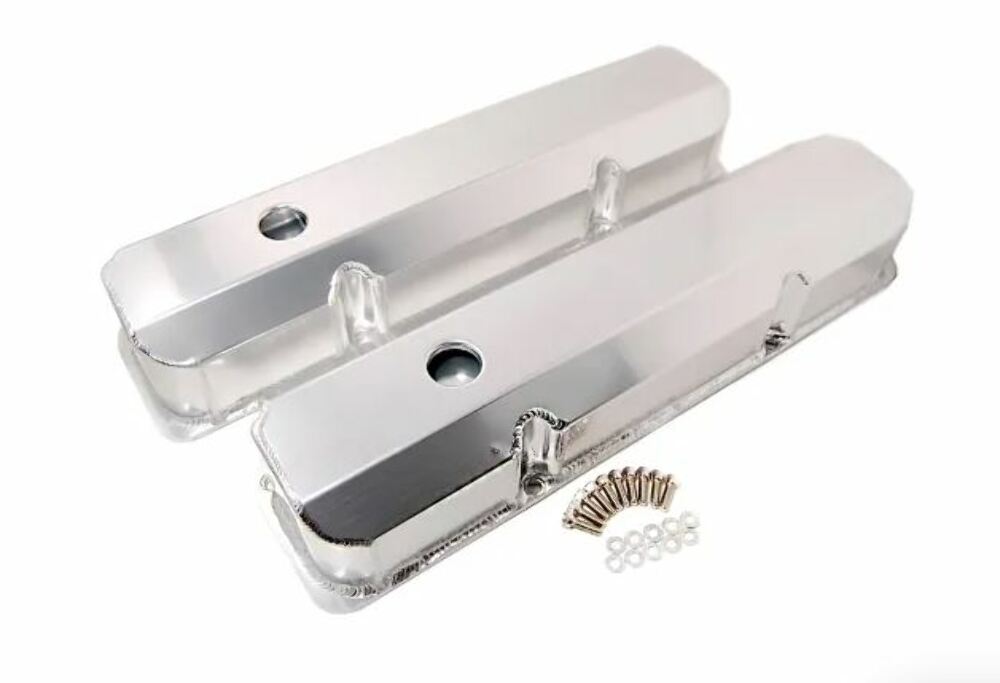 Racing Power Company R6372 Bb ford fab/alum valve cover-1958-1976 (352-428)