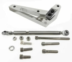 Racing Power Company R6424 Chrome alum sb chevy a/c bracket swp kit