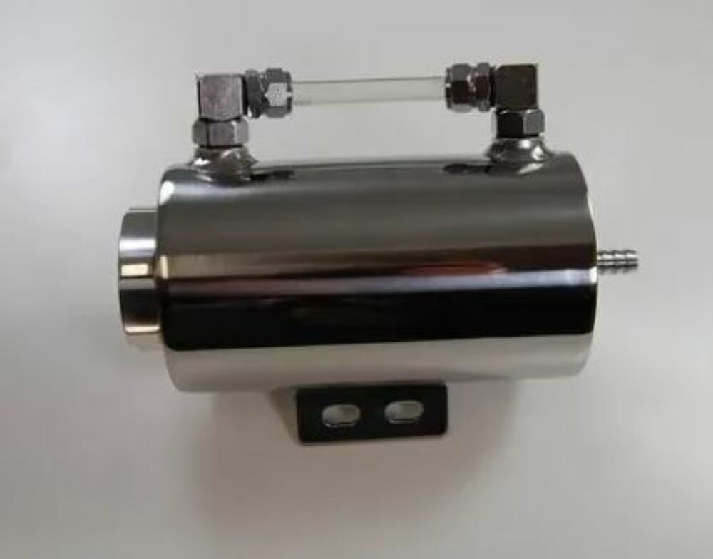 Racing Power Company R6573X Stainless steel 3x5 overflow tank w/bracket