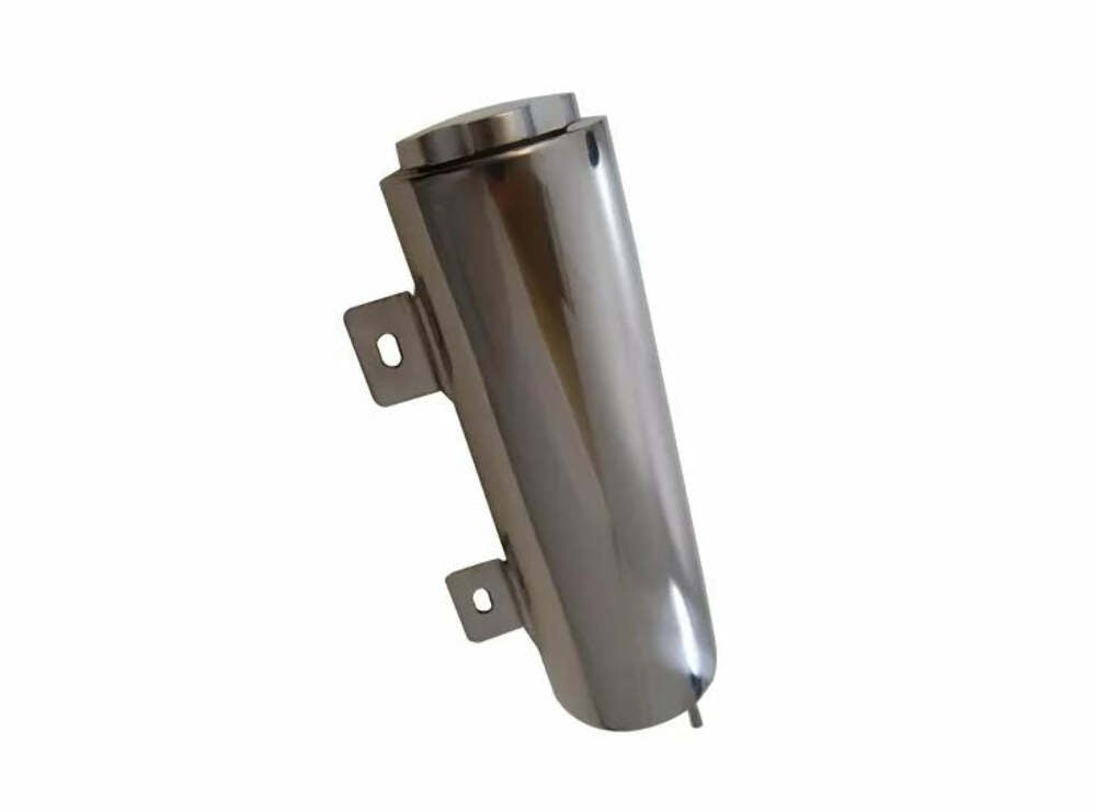Racing Power Company R6577X 3 inch x 9 inch overflow tank - stainless steel