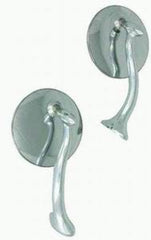 Racing Power Company R6615 Stainless 4 inch street rod mirror pr