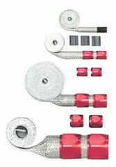 Racing Power Company R6676 RED BRAIDED HOSE SLEEVING KIT