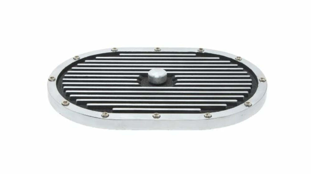 Racing Power Company R6712T 12 inch Oval Finned Air Cleaner Top
