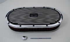 Racing Power Company R6716 15 x 2 inch oval washable element air cleaner set (a