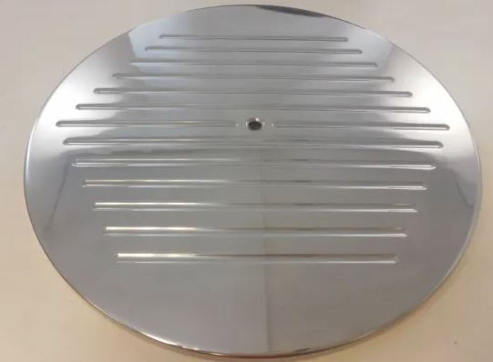 Racing Power Company R6800 Air cleaner top 14 inch ball milled - pol alum