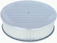 Racing Power Company R6817 Pol alum 14 inch x 4 inch round a/c set st