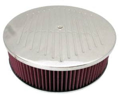 Racing Power Company R6820 Pol alum 14 inch x 4 inch round a/c set st