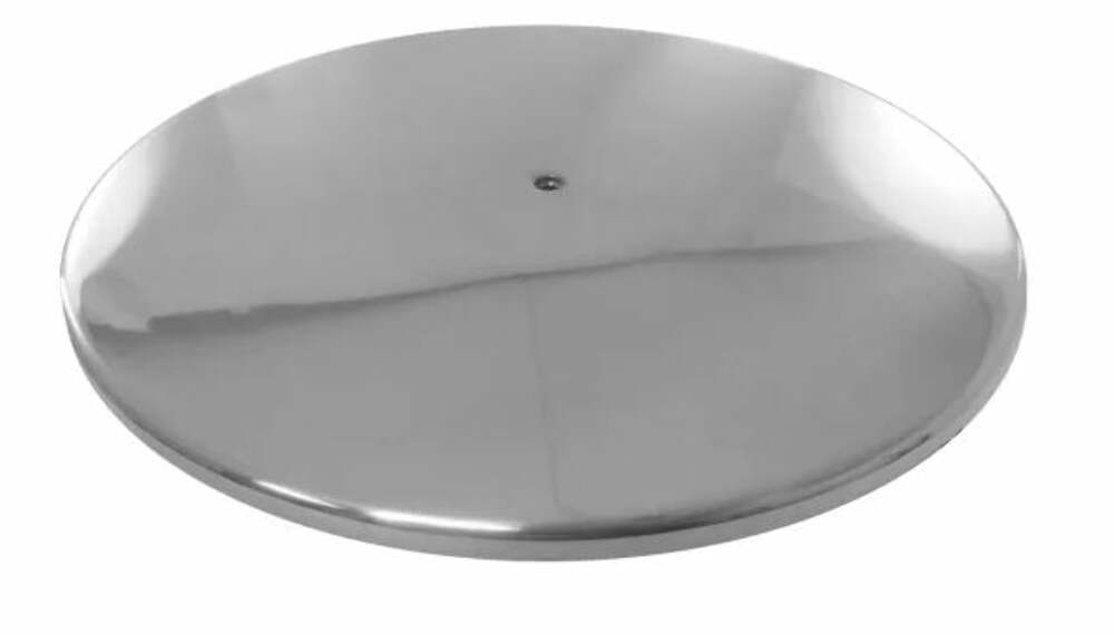 Racing Power Company R6900 Air cleaner top 14 inch smooth - pol alum