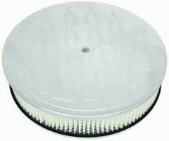 Racing Power Company R6902X Pol alum 14x3 paper a/c - flame kt