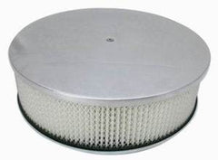 Racing Power Company R6932 Pol alum 14 inch x 4 inch round a/c set st