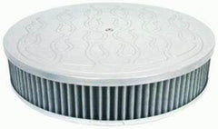 Racing Power Company R6935X Pol alum 14 inch x 4 inch round a/c set st