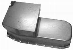 Racing Power Company R7105RAW Raw sbc circle track oil pan ea