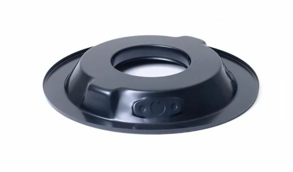 Racing Power Company R7195BBK Air cleaner base 14 inch hi-lip - black