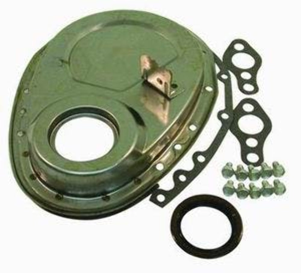 Racing Power Company R7220X Raw sb chevy timing cover/tab st