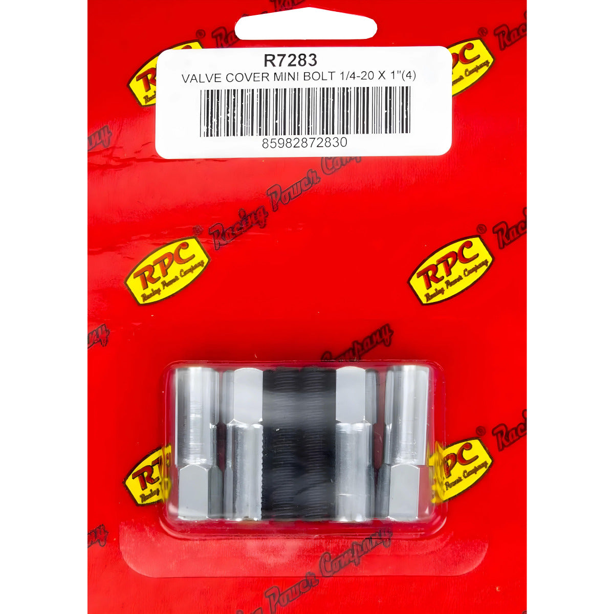 Racing Power Company R7283 Valve cover mini bolt 1/4-20 x 1 inch(4)