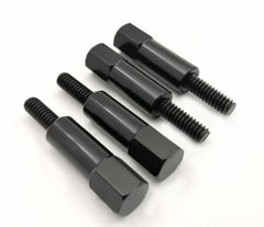 Racing Power Company R7283BK Black V/C Mini Bolt Hex Head 1/4-20 and Stud