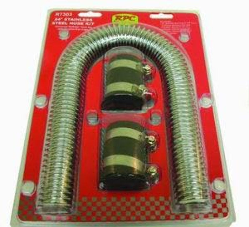 Racing Power Company R7303 24 inch RADIATOR HOSE KIT W/OUT CAPS