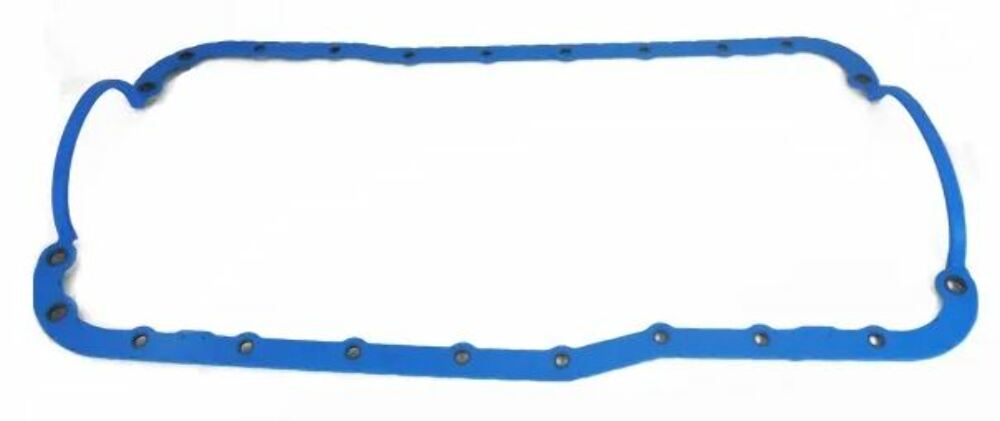 Racing Power Company R7498 Sb ford oil pan gasket - blue