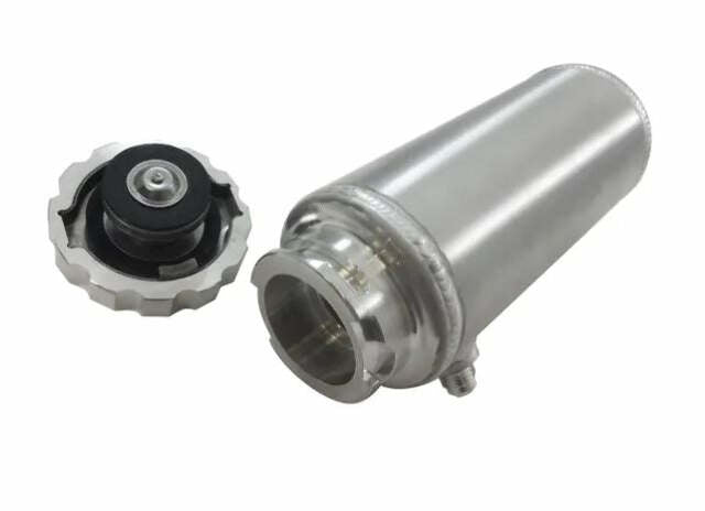 Racing Power Company R7722 Alum universal power steering tank. 3 inch dia,