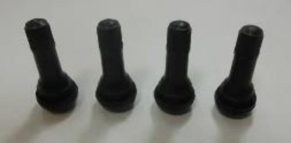 Racing Power Company R7955 1 1/4 inch VALVE STEM SHORT RUBBER 4 PC SET