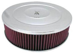 Racing Power Company R8028X 14 inch x 4 inch performance air cleaner st