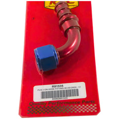 Racing Power Company R81535 PUSH-ON HOSE FITTING 90 DEGREE -12