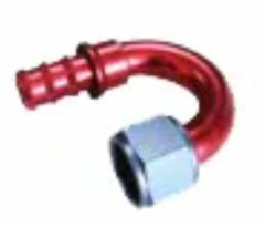 Racing Power Company R81562 PUSH-ON HOSE FITTING 180 DEGREE -6