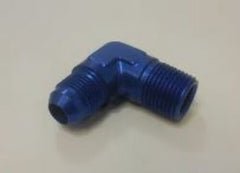 Racing Power Company R82026 AN TO PIPE THREAD 90* ADAPTER AN-8 TO 1/4 inchNPT
