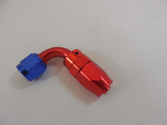 Racing Power Company R84032 Aluminum 90 degree reusable fitting -6