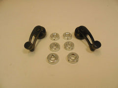 Racing Power Company R8409BK Black alum 3 inch window handle