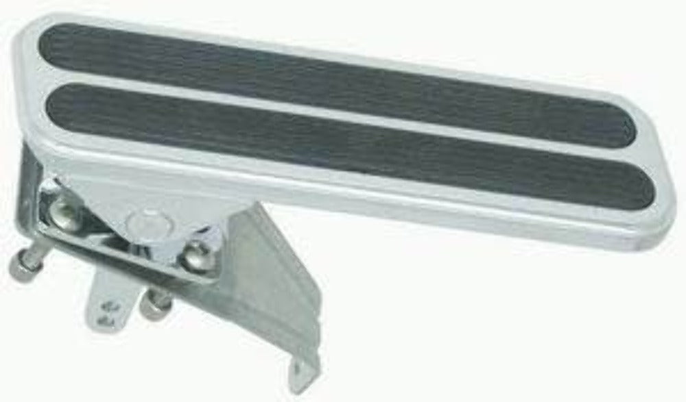 Racing Power Company R8504 Chrome alum gas pedal-floor mnt ea