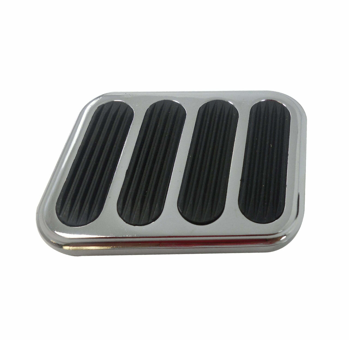 Racing Power Company R8526C Billet aluminum brake pad w/rubber insert