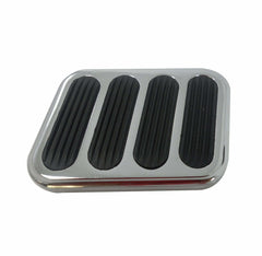Racing Power Company R8526C Billet aluminum brake pad w/rubber insert