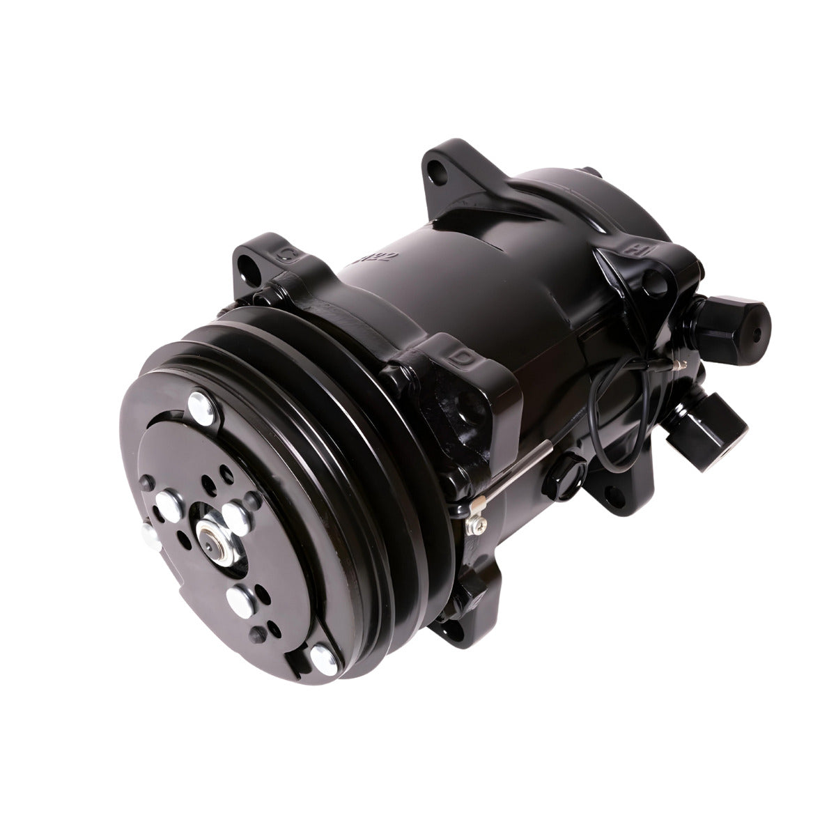 Racing Power Company R8753BK Sanden #508, 12V Compressor V-Belt Pulley