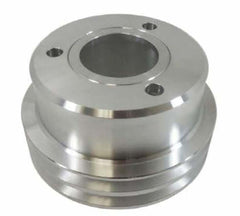 Racing Power Company R8828POL Ford alum pol crank pulley 2v-belt fit 1965-69