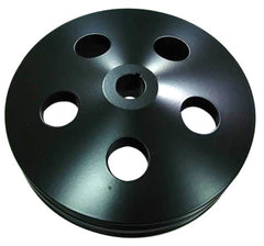 Racing Power Company R8847B Alum gm power steering pulley black